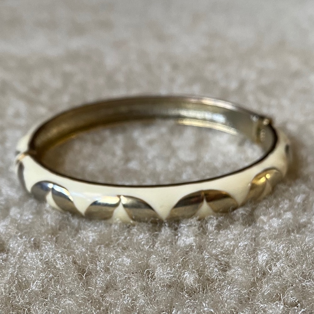 Gold & Enamel Bracelet